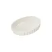 Steelite DCI835W - 6 Oz Oval Ceramic Creme Brulee Dish 5"x4"x7/8" Oven/Microwave Safe - 1 Dozen 1 image