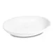 Steelite DFBOV13112ME020 - 2.75 Qt Oval Melamine Bowl, 13" W x 11" D x 2.25" H, Metro White, 5/Case 1 image