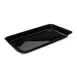 Steelite DFBRC241010 Bakery Tray, 1-3/4-Gal Rect Black Acrylic, 24" W x 10" D x 2" H - 6/Case 1 image