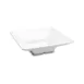 Steelite DFBSQ113AS020 Square 2 Qt Melamine Bowl, 10‑1/2" W x 10‑1/2" D x 3" H, White - 5/Case 1 image