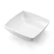 Steelite DFBSQ12ME020 - 6 Qt Square Melamine Bowl, 12"W x 12"D x 4"H, White, Dinnerware - 5/Case 1 image