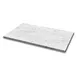 Steelite DFFS2415M20 Tray Liner, 24"W x 15"D x 3/4"H, Marble White Melamine, Delfin - 2/Case 1 image