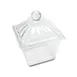 Steelite DFJARH1G00 Jar, 1/2‑Gal (2‑Quart) Clear Acrylic, 6‑3/4" W x 6‑3/4" D x 5" H - 6/Case 2 image
