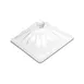 Steelite DFLID1G00 - Clear Acrylic Jar Lid, 8"W x 8"D x 2.5"H, Square - 6/Case 1 image