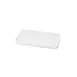 Steelite DFTRC106LT020 - Rectangular Bakery Tray, 10" W x 6" D x 1" H, Melamine White - 10/Case 1 image