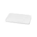 Steelite DFTRC128LT020 - Bakery Food Display Tray, 12" x 8" x 1" Rectangular Melamine White - 10/Case 1 image