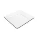 Steelite DFTSQ12AS020 Square Bakery Food Display Tray, 12" x 12" x 1.5" White Melamine - 10/Case 1 image