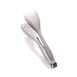 Steelite DW396ST9 Serving Tongs Flat Ends, 9" W x 2" D x 2.5" H, 8‑9" Stainless Steel - 6/Case 1 image
