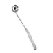 Steelite DW398MLAD1 - 12" Dressing Ladle, 1 oz, 18/10 Stainless Steel, DW Haber Finish - 6/Case 1 image