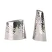 Steelite DW6011MSETSS Salt & Pepper Set, 18/10 Stainless Steel DW Haber Tear‑Drop Hammered - 6/Case 1 image
