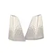 Steelite DW6012MSETSS Salt & Pepper Set, 18/10 Stainless Steel DW Haber Tear‑Drop Hammered, 6/Case 1 image