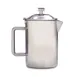 Steelite DW7120TQSS 18‑Ounce 18/10 Stainless Coffee Pot with Lid, 6.0"W x 4.0"D x 6.5"H 1 image