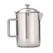 Steelite DW7134TQSS Coffee Pot, Lid, 30 oz, 6.0" W x 4.0" D x 7.5" H, 18/10 Steel Haber Design 1 image