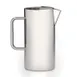 Steelite DW7564QSS Pitcher - 2-Quart (64-95 oz), 7.25" W x 4.5" D x 8.5" H, 18/10 Steel Handle 1 image