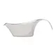 Steelite DW8008SS - 8 Oz Sauce Boat, 8.375"W x 4.75"D x 2.75"H 18/10 Stainless Steel Unique - 6/Case 1 image
