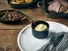 Steelite GWSMS7BKV Mini Sauce Pan 4.75 Oz (6.25"x2.875"x3.25"), Stainless Black, Industrial - 6/Case 1 image