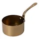 Steelite GWSMS7GDV Sauce Pan, 4.75 oz, 6.25"x2.875"x3.25", Gold, Steel Handle, No Cover - 6/Case 1 image