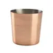 Steelite GWSVC8C 12.75 Oz Copper Stainless Steel Serving Cup 3.375" x 3.375" (11‑12 Oz) - 24/Case 1 image