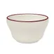Steelite HL10163931 - Unhandled Bouillon Cup, 7.25 Oz (3.875" x 2.25"), Maroon China, RE/NR, 1 Dozen 1 image