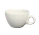 Steelite HL10200 Ovide Homer China Cup, 7.5 oz Capacity, Undecorated Finish, Non‑Stackable - 1 Dozen 1 image