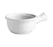 Steelite HL11920ABWA - China Soup Crock Bowl, 10-12 oz, 7-1/8" x 4-3/4" Handle, White - 1 Dozen 1 image