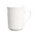 Steelite HL13000 - Denver Mug, 8-1/4 oz Capacity, Homer Undecorated China, Non-Stackable - 1 Dozen 1 image