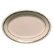 Steelite HL1521 - Rolled Oval Platter, 8.125" x 5.625", Green, China, Dishwasher/Oven Safe - 36/Case 1 image