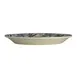 Steelite HL15741008 China Platter, 13.38" x 9.25", White/Homer/Ivory/BlueMex, Rolled Edge - 1 Dozen 2 image