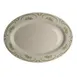 Steelite HL1589885 - Oval China Platter 15-5/8" x 11-3/8", Rolled Edge, Rose Moss Finish - 1 Dozen 1 image