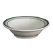Steelite HL1661 Fruit Bowl, 5" 4 Oz Round China, Green Band - 36/Case 1 image