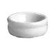 Steelite HL19190AWHA Butter Dish, 1 oz, 2‑1/4" Dia × 7/8" H, Hall China, White - 1 Dozen 1 image