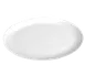 Steelite HL19400AWHA Oval Hall China Platter, 15" x 11" Coupe Rim, White, 6/Case 1 image