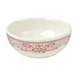 Steelite HL19563923 - 14 oz Nappy China Bowl, Willow Rim Rose, 5.6" x 2" , RE & NR - 1 Dozen 1 image