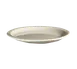 Steelite HL25900 Oval China Platter 9-3/4" x 8" Homer Ivory Undecorated Narrow Rim - 1 Dozen 1 image