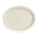 Steelite HL26000 - Oval China Platter 11-3/8" x 9" Homer Ivory, Narrow Rim, Undecorated - 1 Dozen 1 image