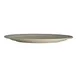 Steelite HL2601743 Oval China Platter, 11.38" x 9" White/Homer/Ivory/Black, Narrow Rim - 1 Dozen 2 image