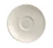Steelite HL28200 - Boston 6" China Saucer, Rolled Edge, Homer, Undecorated, 6.0"-6.49" - 1 Dozen 1 image