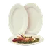 Steelite HL38200 Oval China Platter, 15" x 8-3/4", Narrow Rim, Homer Collection - 1 Dozen 1 image