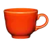 Steelite HL452338 - 7.75 Oz China Cup, 3.5" x 2.75", Fiesta Poppy Pattern Oven Safe 425°F - 1 Dozen 1 image