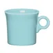 Steelite HL453349 - 10.25 oz China Mug, Fiesta Sky, 3.5" Cube, Dishwasher/Oven Safe 425°F - 1 Dozen 1 image
