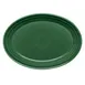 Steelite HL457348 - Fiesta Jade Platter 11.625" x 8.875" x 1.5" Oven Safe 425°F/217°C - 1 Dozen 1 image
