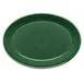 Steelite HL458348 China Platter Fiesta/Jade, 13.625" x 9.5" x 1.75", OvenSafe 425°F/217°C - 1 Dozen 1 image