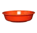 Steelite HL461338 - 19 oz China Bowl, Fiesta Poppy, 6.875" x 1.875", Oven Safe 425°F - 1 Dozen 1 image
