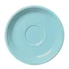 Steelite HL470349 - 5.875" x 0.875" Round Fiesta Sky China Saucer Dishwasher/Oven Safe 425°F 1 Dozen 1 image