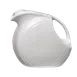 Steelite HL484100 Creamer Pitcher 2qt 50-80 oz White China 11.5"x4.25"x7.25" OvenSafe 425°F - 2/Case 1 image