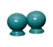 Steelite HL497107 Salt & Pepper Shaker, 3.0 Oz, 2.25" x 2.625" Turq China, Oven Safe 425°F - 4/Case 1 image