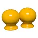 Steelite HL497342 - Salt Pepper Shaker 3 Oz, 2.25"x2.625" H2", Fiesta/Daffodil China, 425°F - 4/Case 1 image