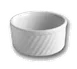 Steelite HL4980AWHA - 8 Oz Soufflé Ramekin, 4" Diameter, Round Hall China, White, No Handle - 1 Dozen 1 image