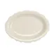 Steelite HL52300 Oval Platter, 7.75" x 5.625" Scalloped, Dish & Oven Safe to 500°F China - 36/Case 1 image
