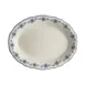 Steelite HL52763879 Oval China Platter, 12.625" x 9.75" Blue, Dishwasher/Oven Safe 500°F, 1 Dozen 1 image